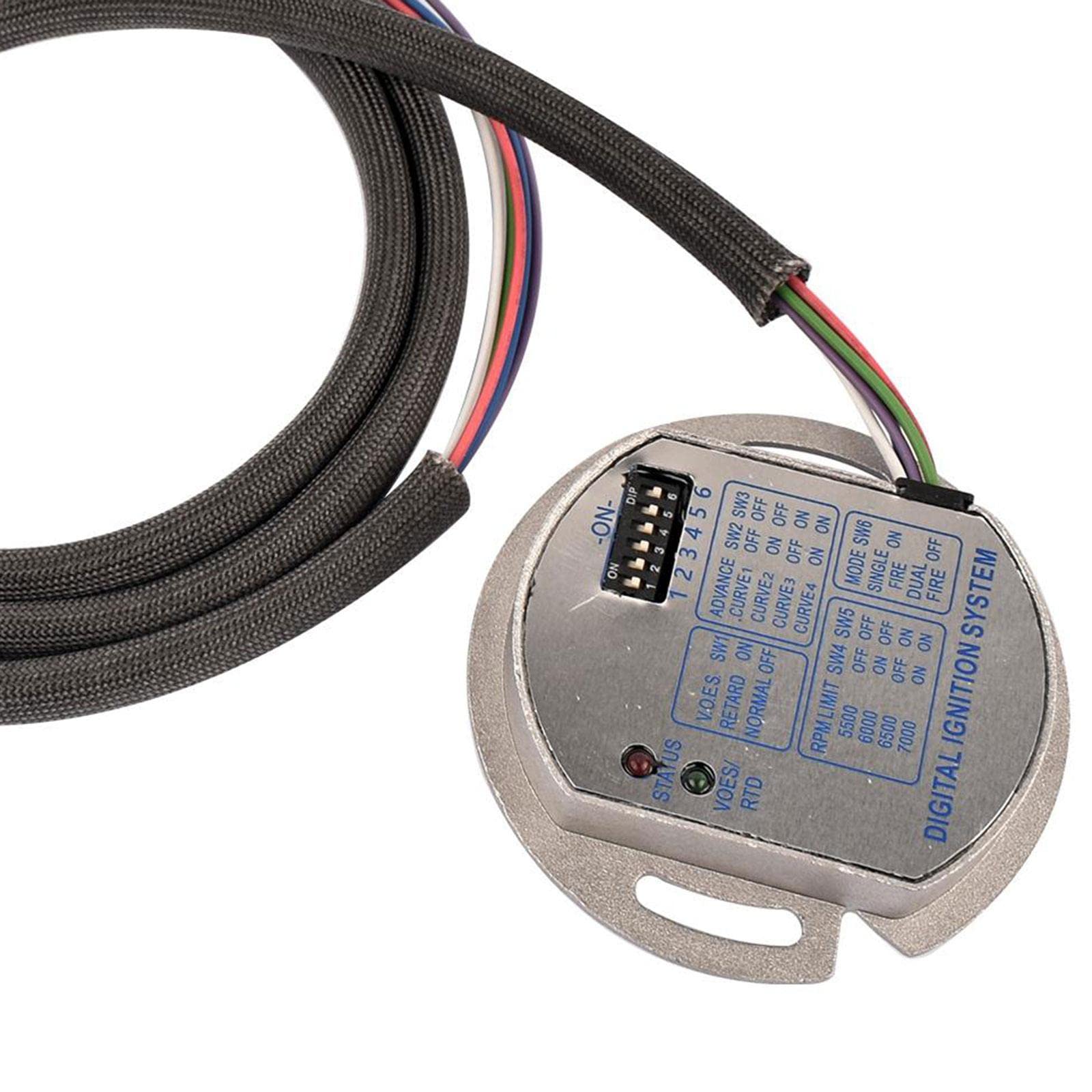 Modulo di Accensione Elettronica 53 644 per, Accensione a Scintilla Singola, Modulo Programmabile in Metallo, Accessorio per La Riparazione E La