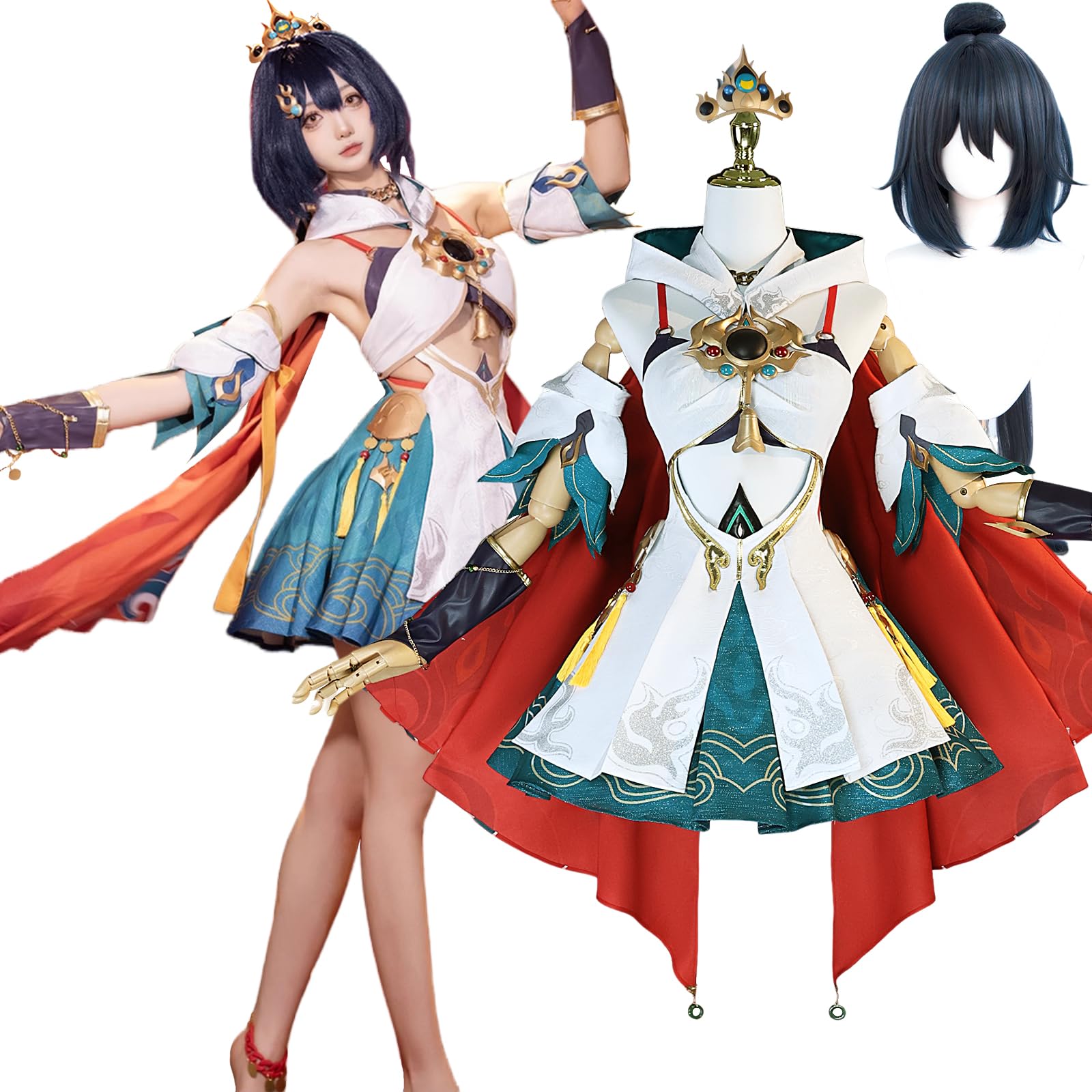 Amazon.co.jp: 崩壊スターレイル 雲璃 コスプレ うんり コスプレ衣装  