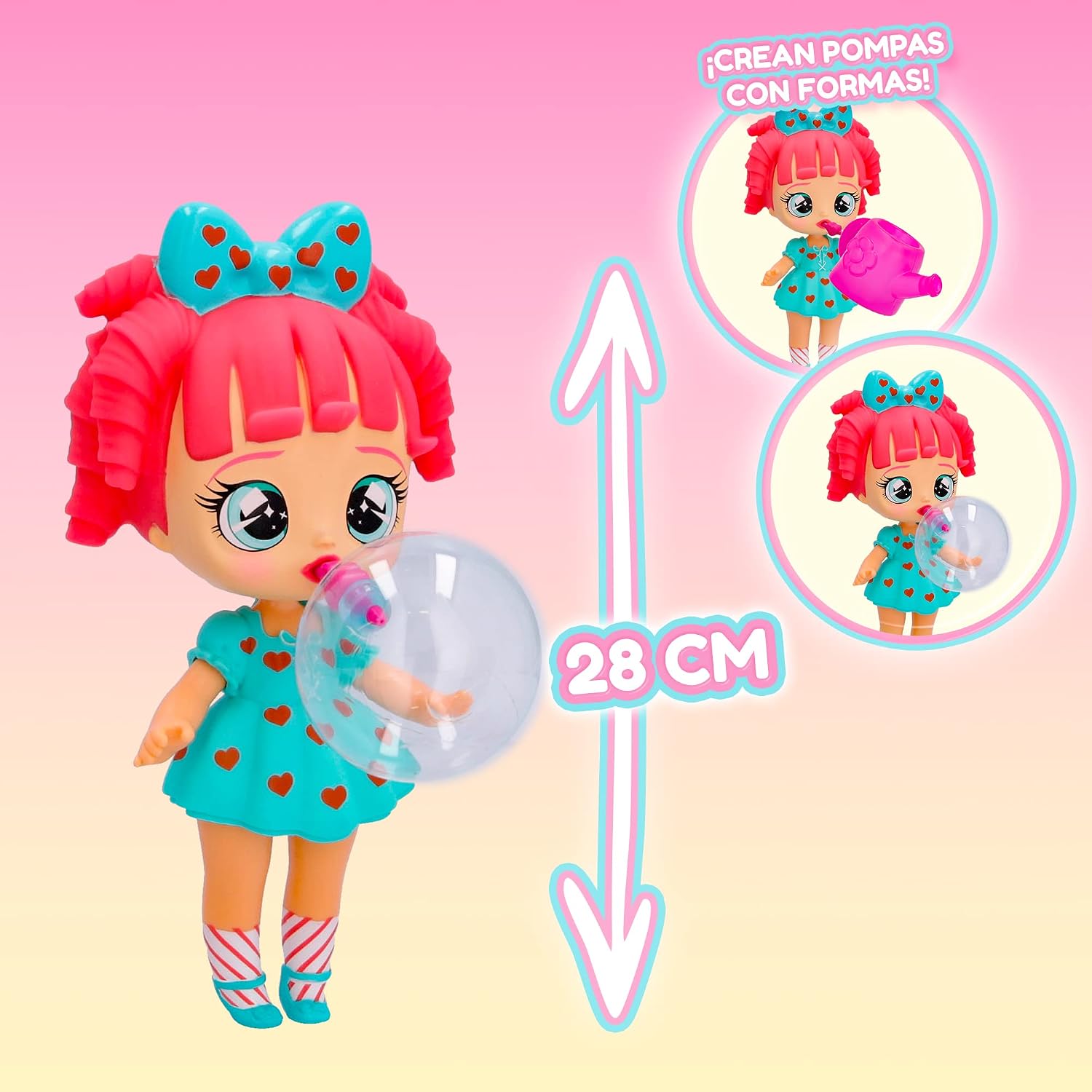 IMC Toys BUBIGIRLS Lexi, Multicoloured, 17cm - Image 3