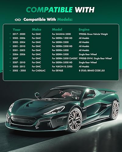 Miniatura 218 de SCITOO Juego de 2 frenos de freno ranurados traseros para Chrysler Town & Country, 08-16 para Dodge Grand Caravan, 09-13 para Dodge Journey, 12-15