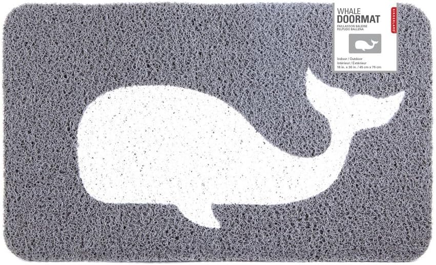 Kikkerland Whale Doormat