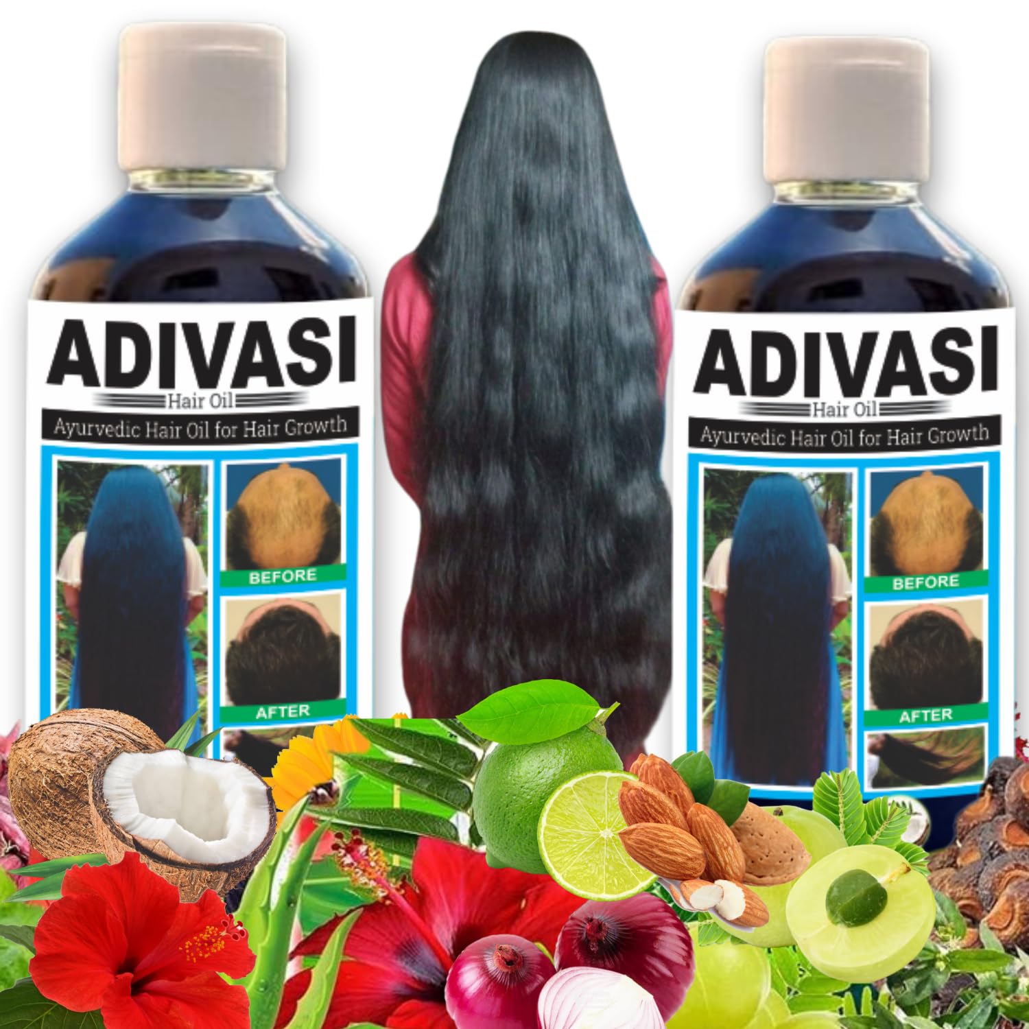 Adivasi Herbal Hair Growth Oil 100Ml