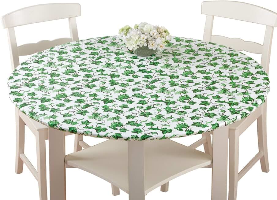 round plastic tablecloth