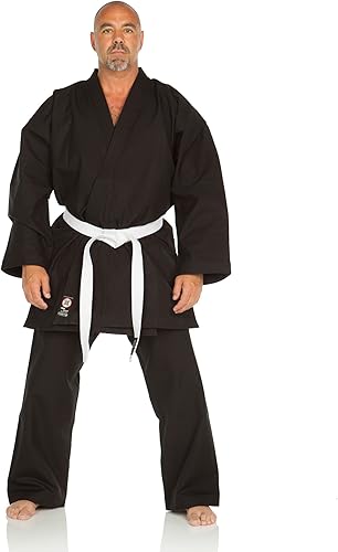 Miniatura 5 de Ronin Karate Gi - Uniforme de karate pesado - Kimono profesional - Kit avanzado de artes marciales 100% algodón de 12 onzas