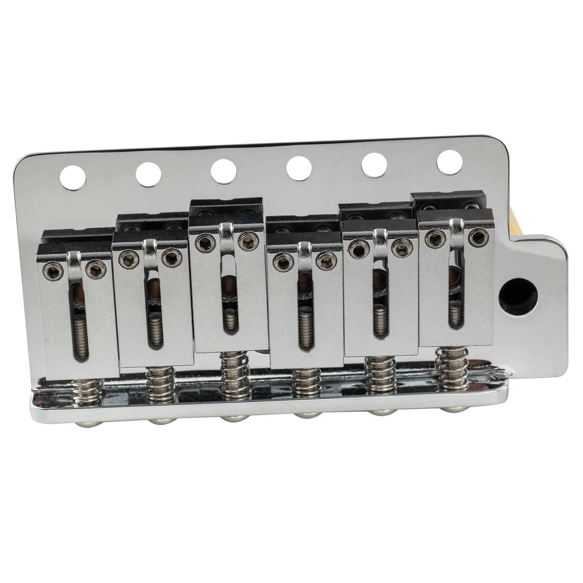 Mostek Gitarowy 56mm Vintage 6 Śrubowy Standardowy Mostek Tremolo Do Gitary Elektrycznej Z Blokiem Litego Mosiądzu(Modern CR)