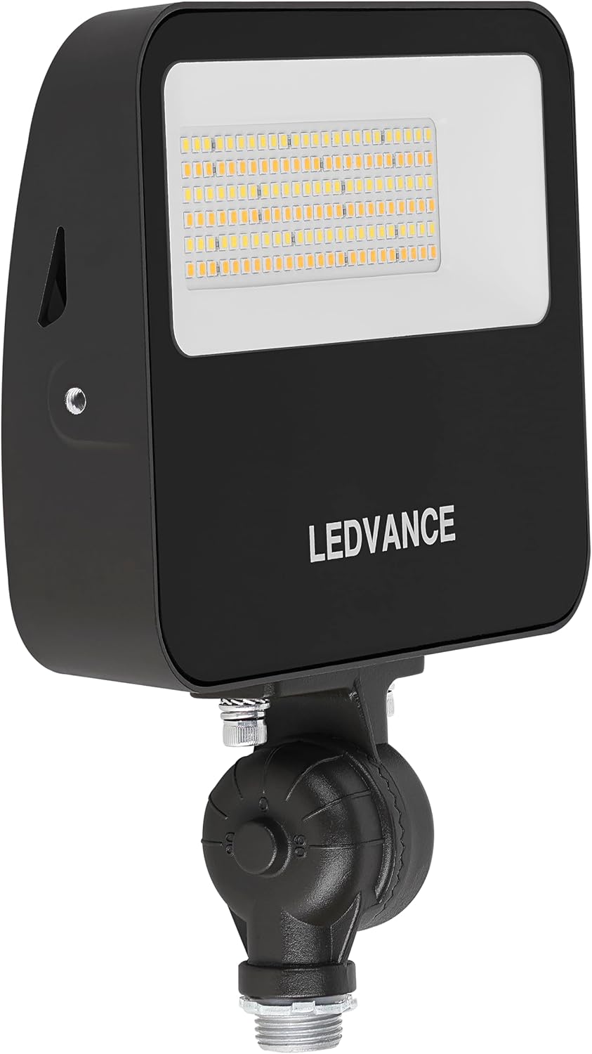LEDVANCE Dual Selectable Flood LED Light, 15/25/30W, 3 CCT Select 3000/4000/5000K, Dimmable, 2250/3700/4500 LMS, Photocell - 1 Pack (63860)