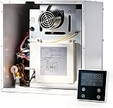 Amazon product image of RV Tankless Water Heater 48,000 BTU, 2.5 GPM On-Demand Instant Hot Water, 12V DC, High Altitude Ready Up to 9,800ft, CSA Certified Energy Saving Heater for RVs and Campers