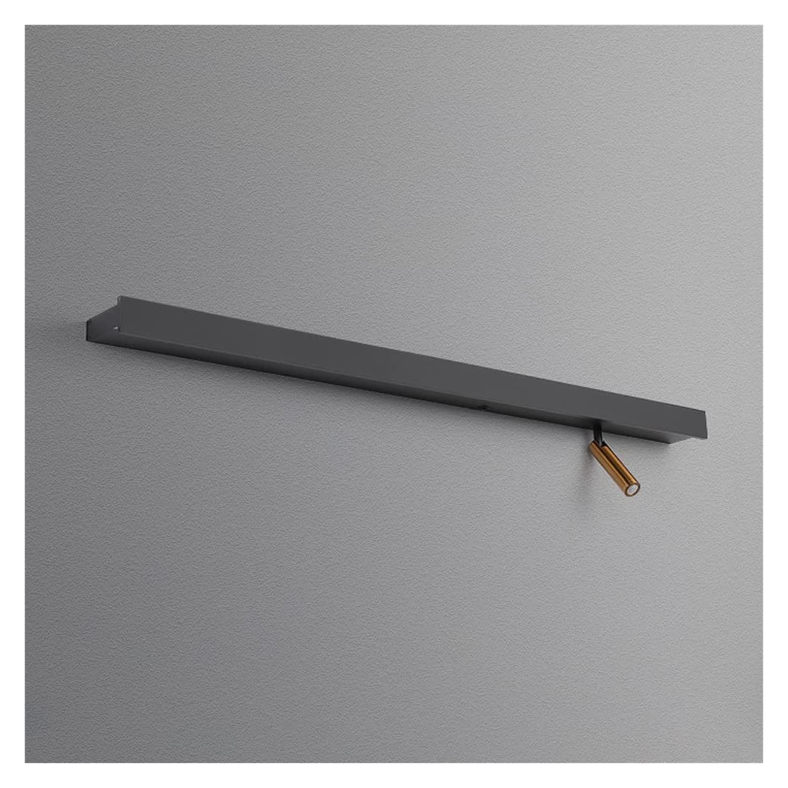 FZQSXAZU Modern Minimalist Linear Wall Lamp with Switch, Wired Bedside Lighting Fixture, 6000K LED Sconce for Living Room, Detive Light, Long Design.