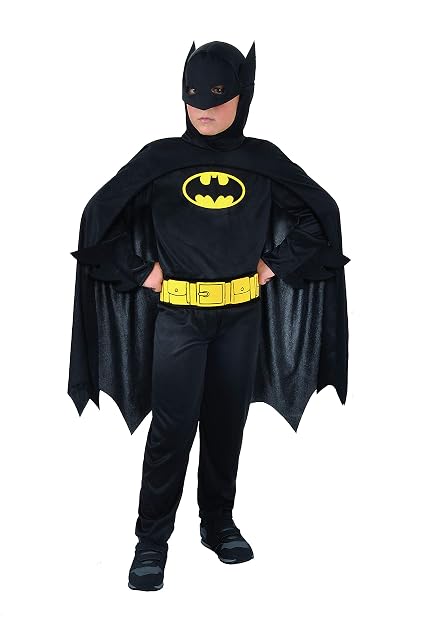 Ciao Disfraz, Individual, Color Batman, 10-12 años (11670.10-12)