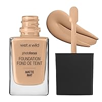 Vista 16 de Wet n Wild Photo Focus Base Líquida Mate Foundation Porcelain, Vegana y Libre de Crueldad (Paquete de 4)