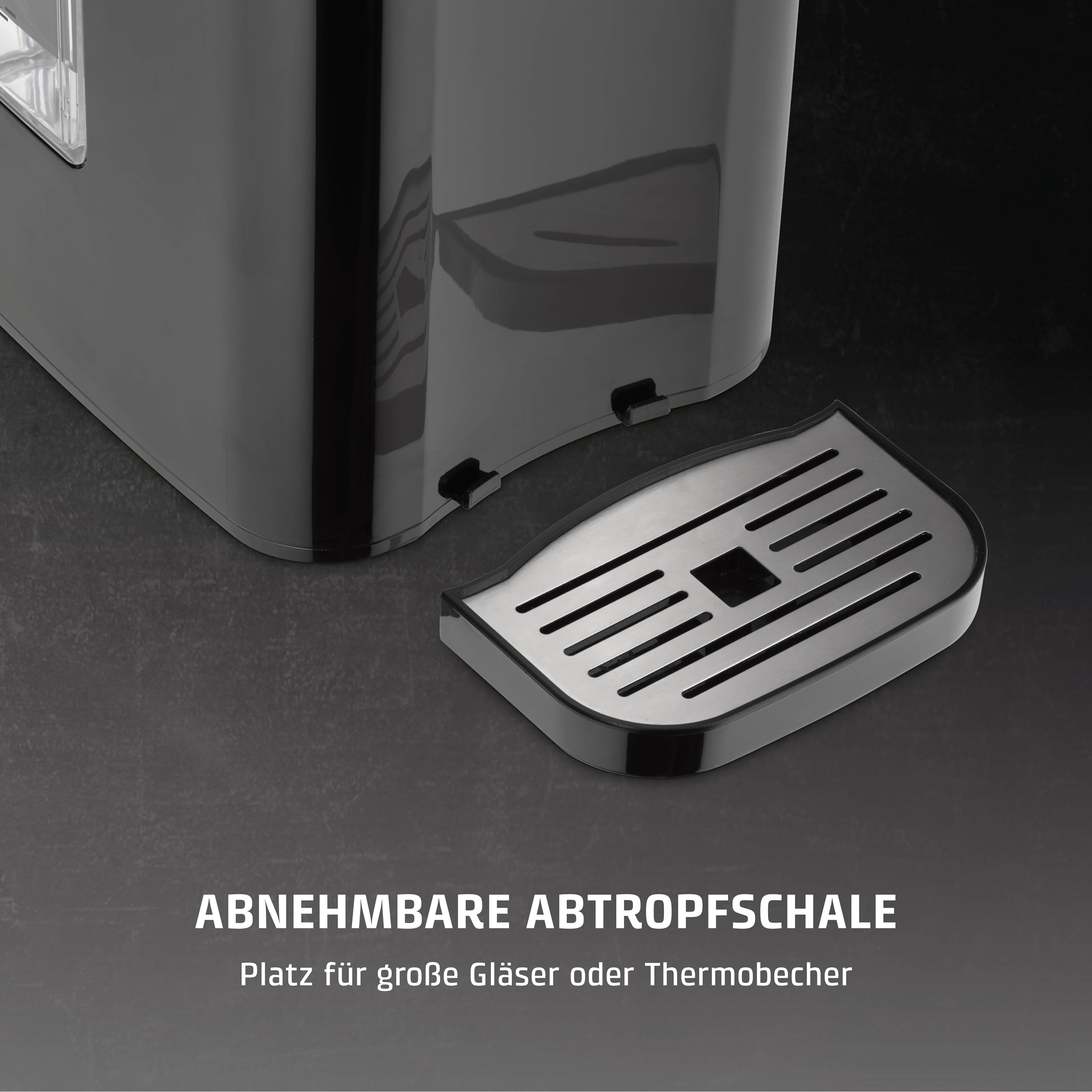 CASO HW 550 -Turbo Heisswasserspender, für die Zubereitung von Tee, löslichem Kaffee, Babynahrung, Wassertank 2,9 l Kapazität, 7 einstellbare Temperaturstufen von 40-100 °C in 10 °C-Schritten
