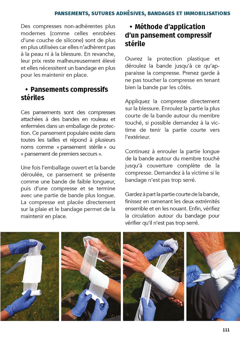 Guide des premiers secours en plein air et en milieu isolé