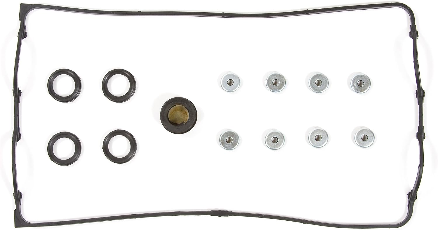Evergreen TBK247MVCN Compatible With 94-01 Acura Integra GSR Type-R VTEC 1.8 DOHC B18C1 B18C5 Timing Belt Kit Valve Cover Gasket NPW Water Pump