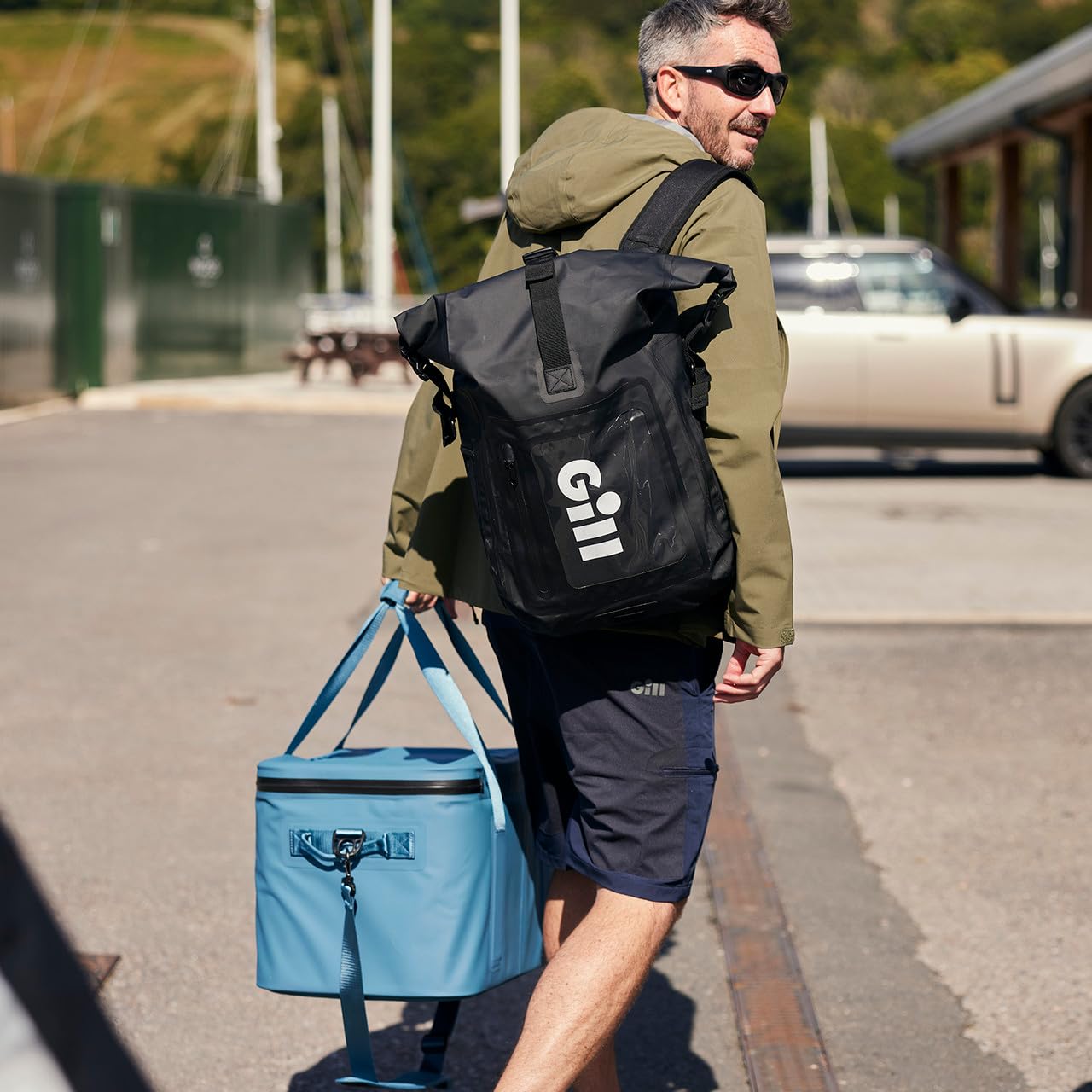 Gill Voyager - Mochila impermeable y resistente a pinchazos para deportes acuáticos, gimnasio, playa, barco, viajes, camping