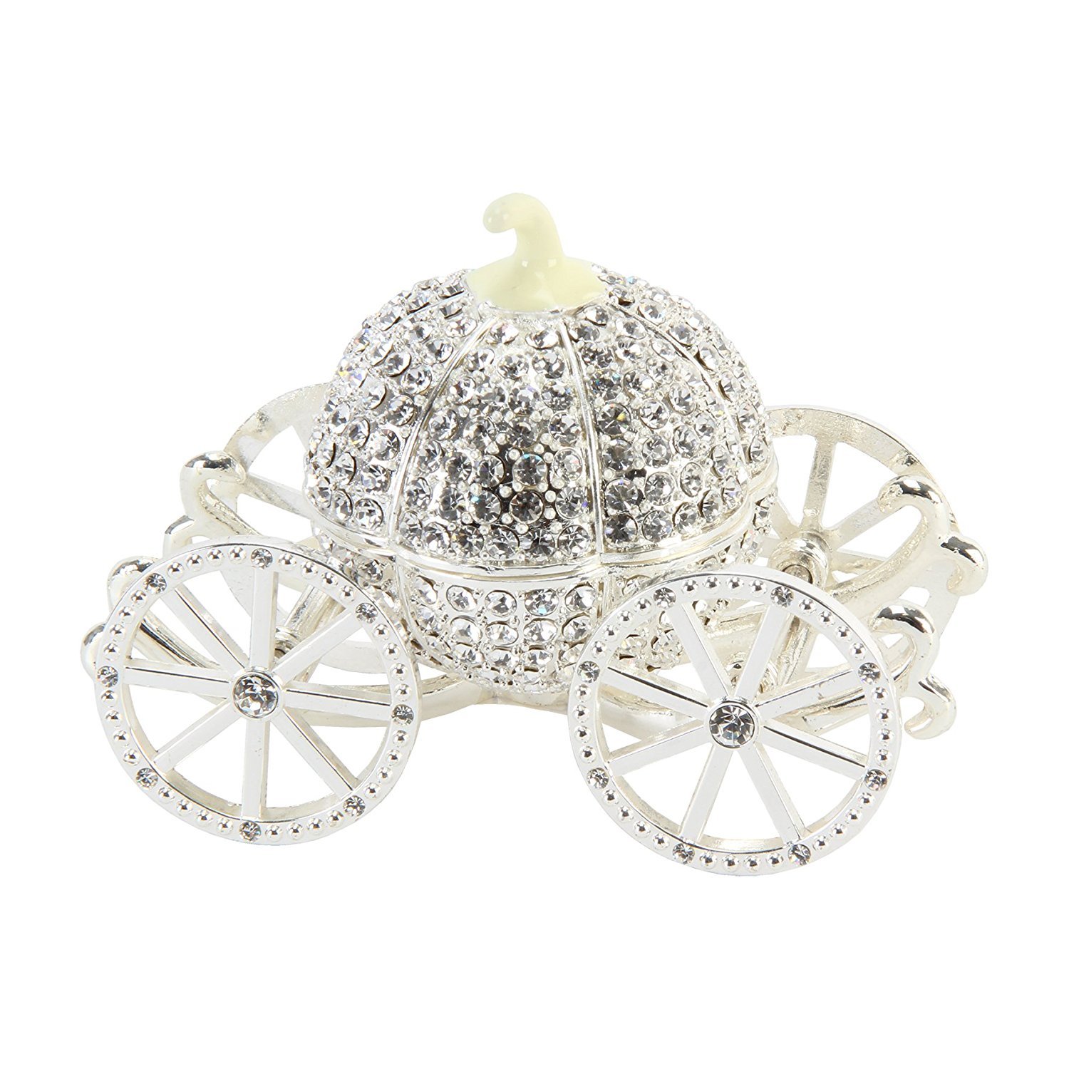 Oaktree Gifts Diamante Carriage Treasured Trinkets
