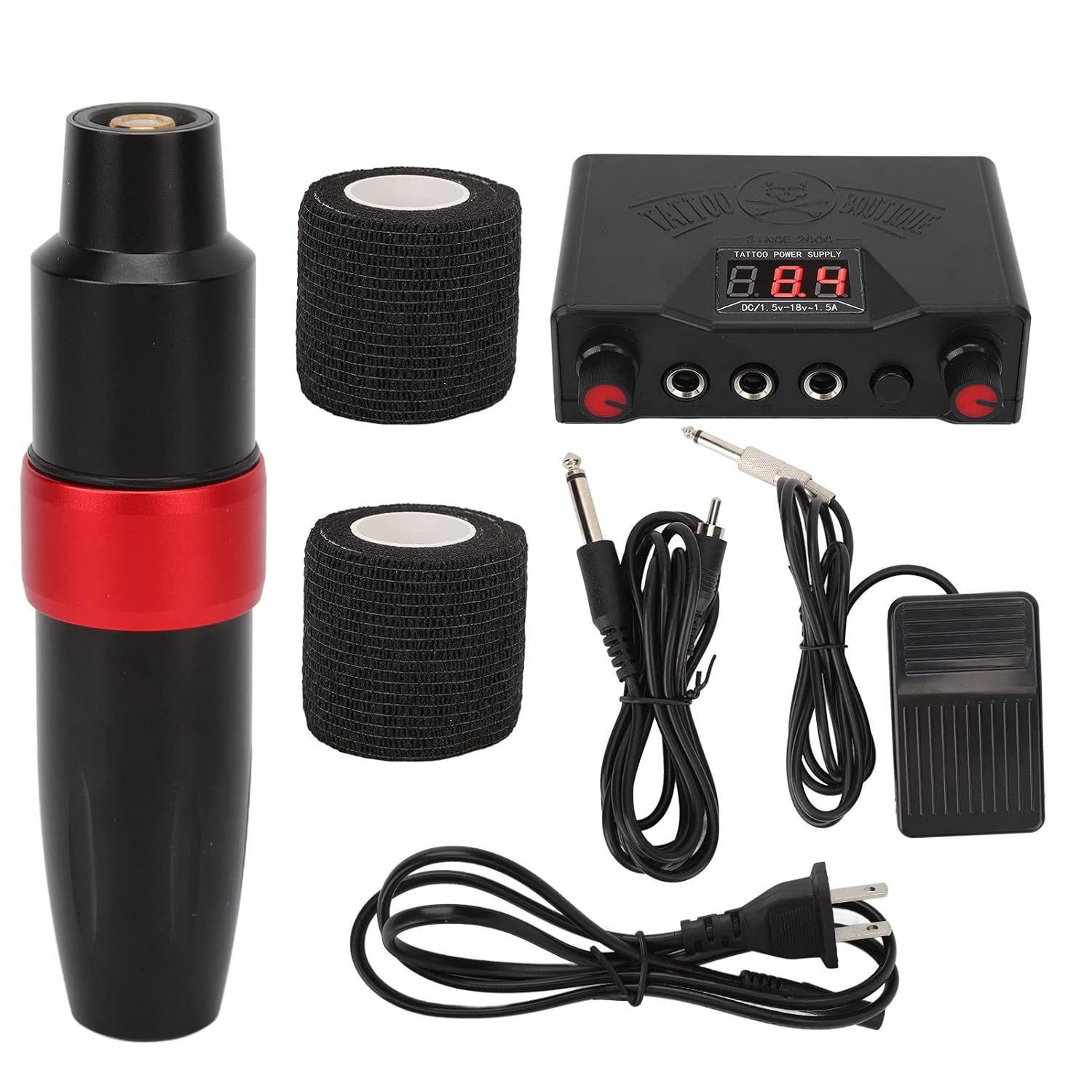 Tattoo Pen Kit, Professional Rotary Tattoo Machine Kit