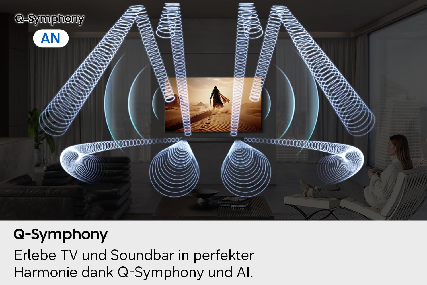Samsung HW-Q810GH / Q800H Q-Series 5.1.2-kanałowy soundbar do telewizorów, bezprzewodowy podwójny subwoofer, 6,5-calowy, bezprzewodowy Dolby Atmos, Q-Symphony, Game Mode Pro do gier 3D, Alexa