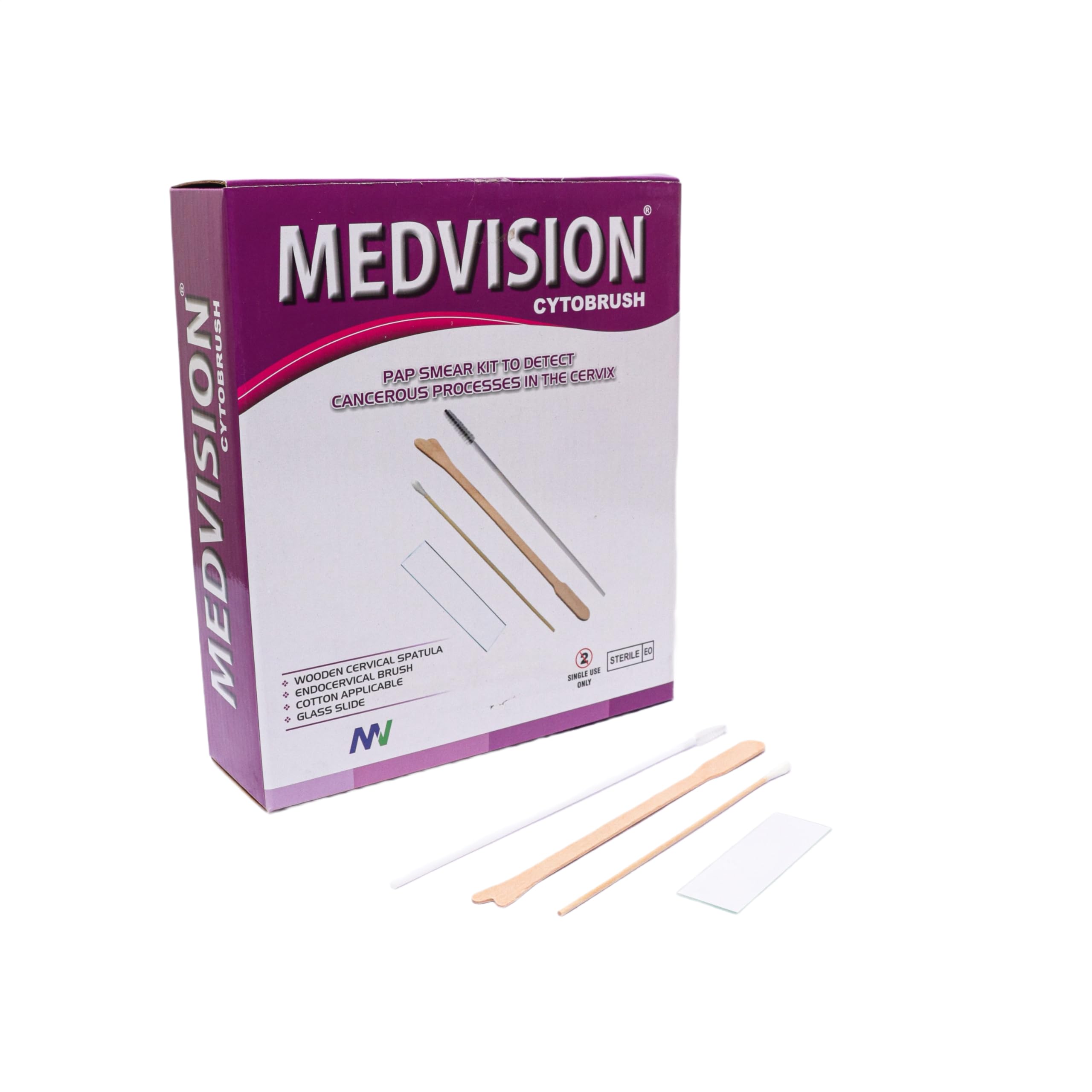 MEDVISION® Pap Smear Kit (Cytobrush) for Doctors and Medical Students (box of 50 pcs)-picture-17