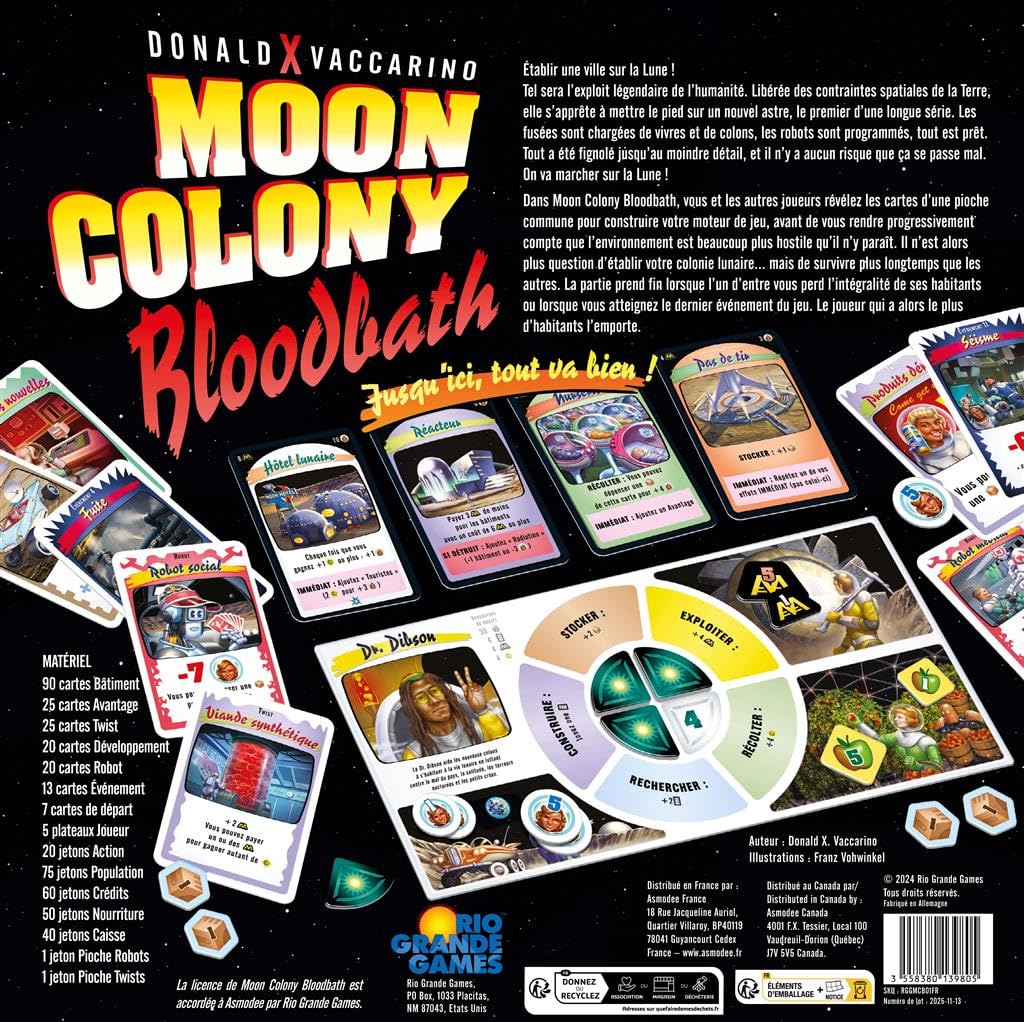 Lot Colony Moon Bloodbath en Français | À Partir de 14 Ans, 1 Decap Blumie