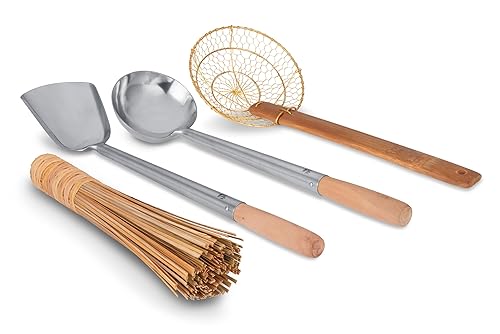 Craft Wok Tools 732W9 Lot de 4 ustensiles de cuisine