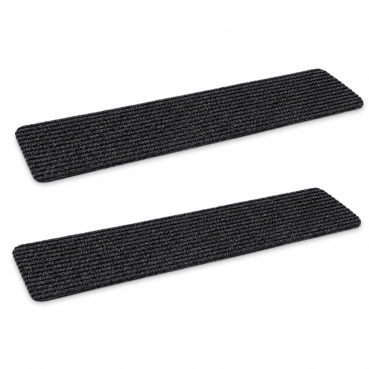 DECHOUS Non-Slip Carpet Stair Treads Self Adhesive Stair Rugs for Kids and Pets Washable Reusable Carpet Pads Indoor Step Mats for Safe Quiet Use 29.53 X 7.87 in 2 pack