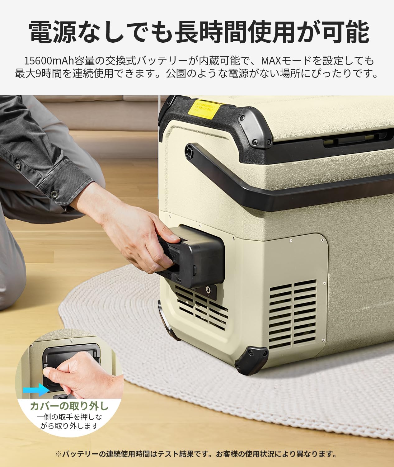 Amazon.co.jp: EENOUR 車載冷蔵庫 D18 18L -20℃～10℃ バッテリー1個 