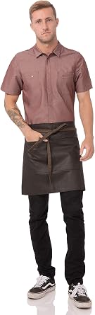 Chef Works Unisex Boulder Half Bistro Apron
