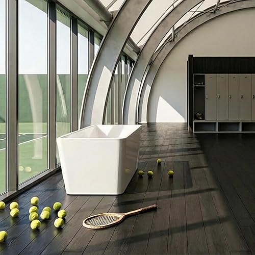 Miniatura 4 de Empava Bañera fría inteligente con enfriador Baño de hielo de 37 F para atletas y biohackers Control WiFi, bañera acrílica silenciosa