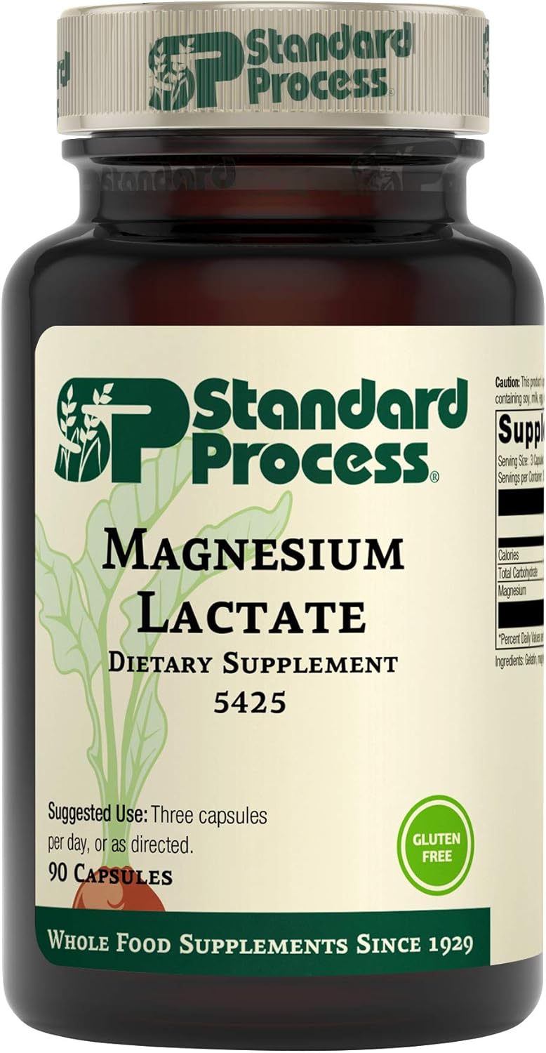 Standard Process Magnesium Lactate Whole Food Energy