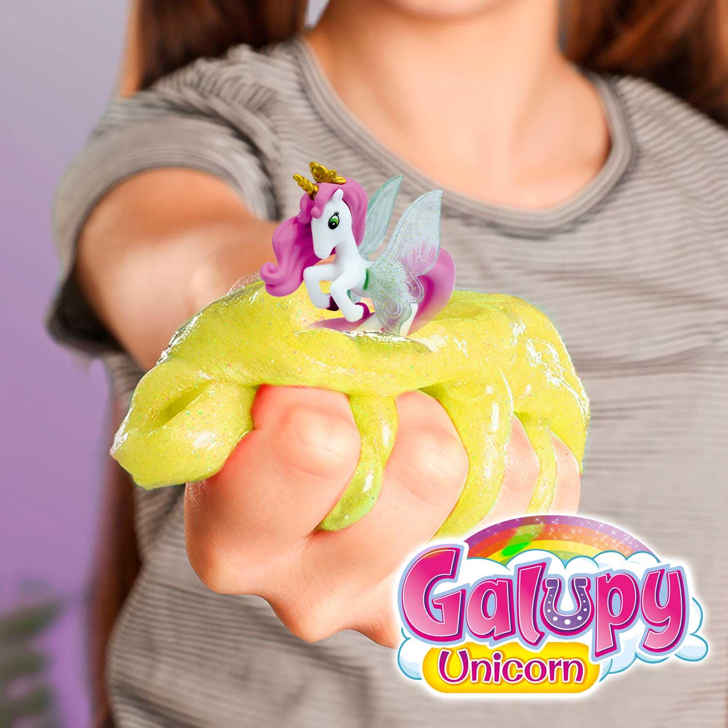 CRAZE MAGIC SLIME 6 x 75ml Bags Slime for Kids, Galupy Unicorn Figure for Girls Alternative to Playdough - Image 4