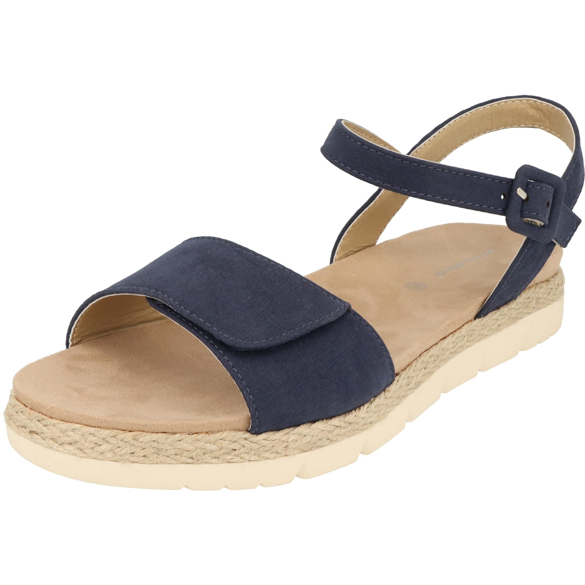 TOM TAILOR Women's 7490030002 Sandals, Navy, 40 EU, navy, 8 UK