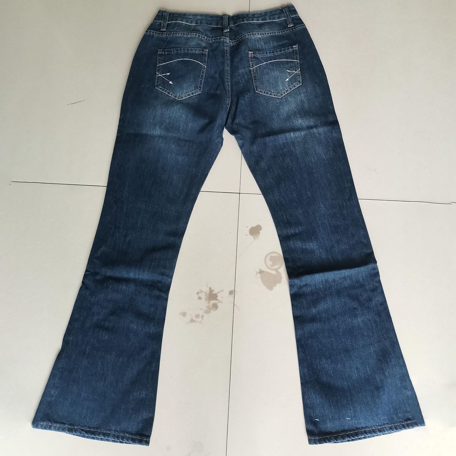 Jeans Baggy Donna Vita Alta Jeans Baggy Leggeri Larghi Pantaloni Vita Alta Casual Curvy Wide Leg Pantaloni Denim Elasticizzati Gamba Larga Tempo Libero Con Tasche Streetwear Eleganti Y2k Push Up