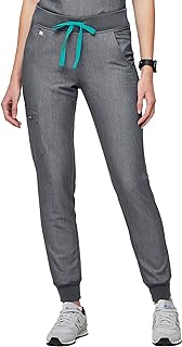 Zamora 2.0 Jogger Style Scrub Pants for Women - Graphite, Petite XXS