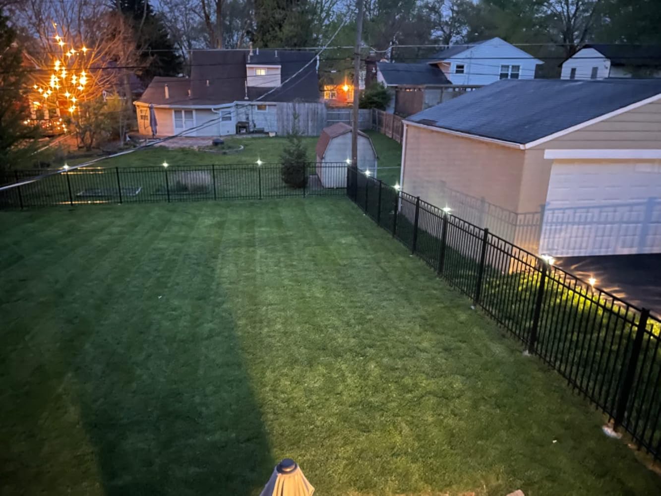 Imperial Solar Post Cap - Black SLO82B