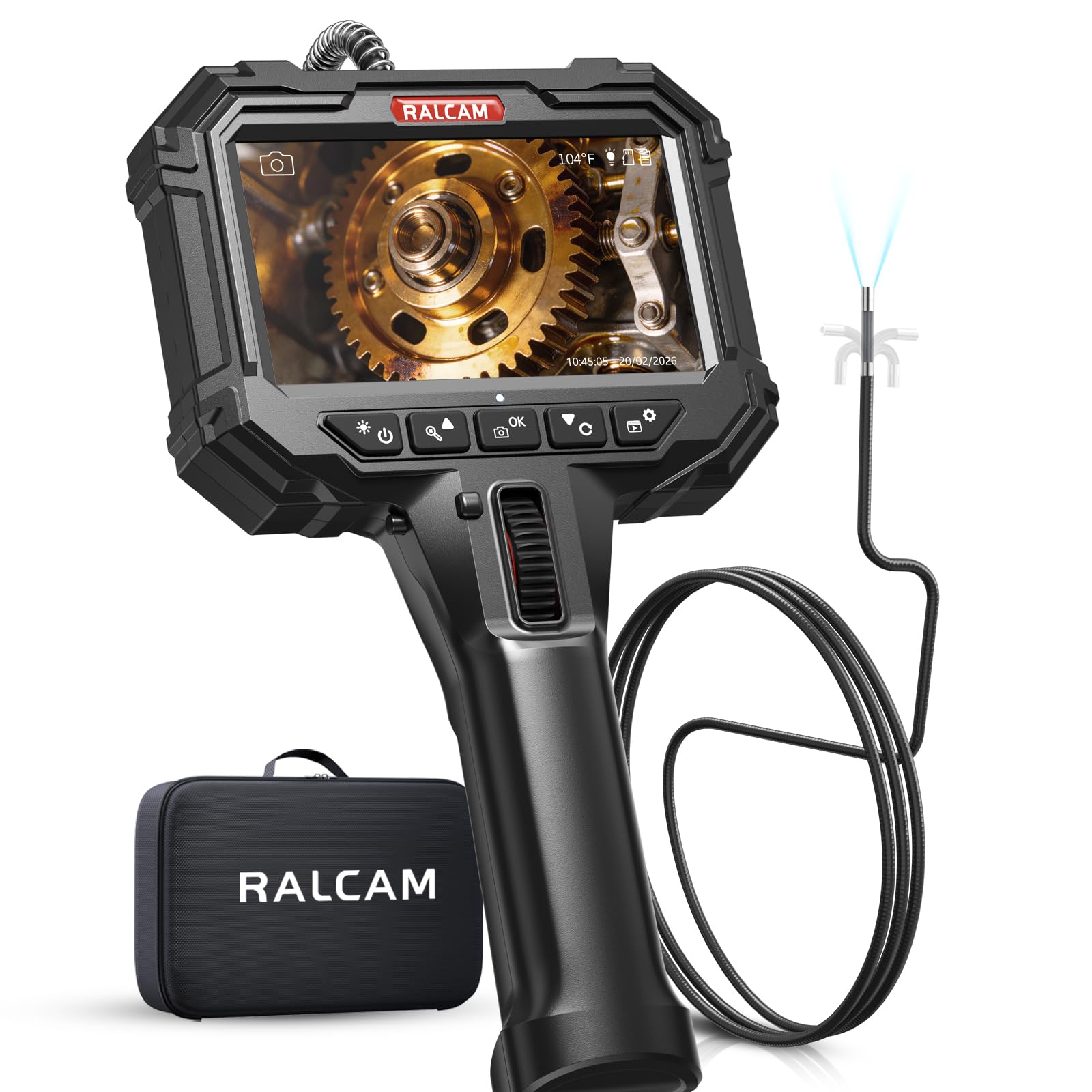Ralcam Borescope: 720p HD Inspection Camera -10
