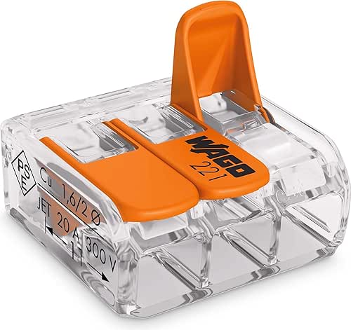 Wago 221–413 Lot de 10 blocs de connecteurs de câbles