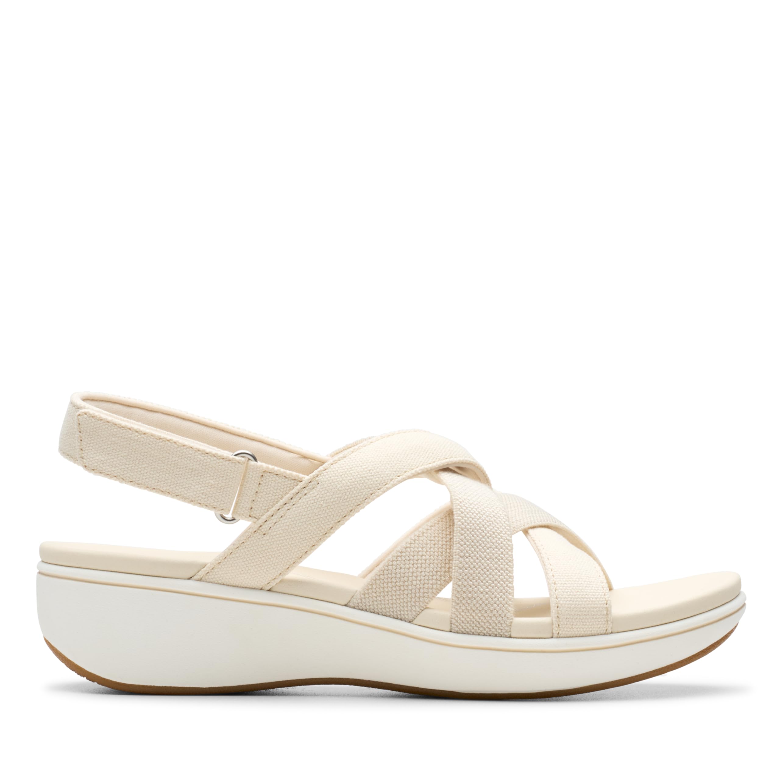 Sandalias de cuña cómodas Clarks Athleisure con suela ligera para mujer 8