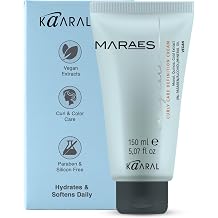 Kaaral Maraes Curly Care Definition Cream - Defining Cream for Curly Hair - Tames Frizzy Hair While Drying - Shapes and Defines Hair - Certified Vegan, Free of Parabens, Alcohol, Mineral Oil - 150 ml