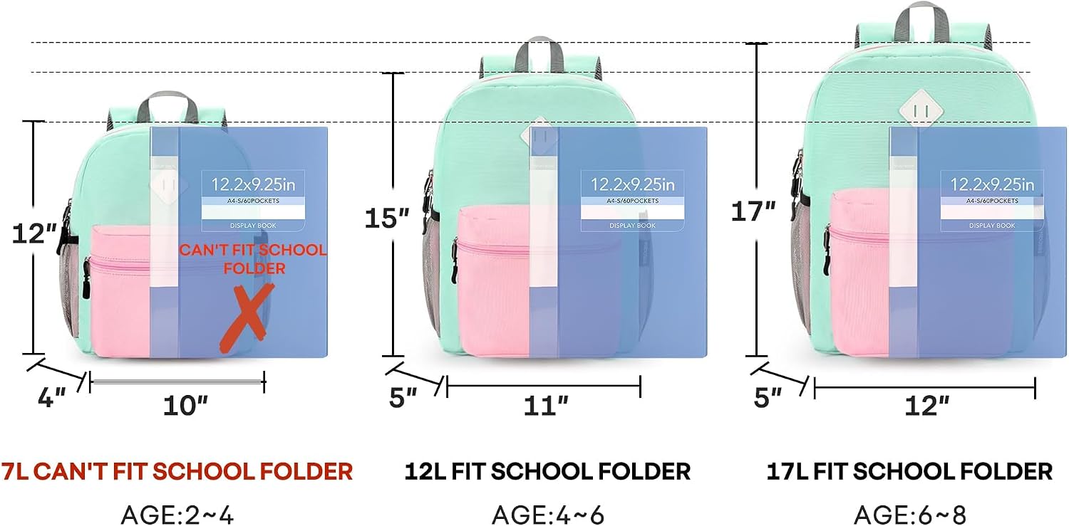 Mibasies Kids Backpack Girls Girls Backpacks