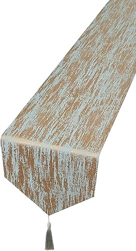 HoliSelear Camino de mesa con patrón de árbol de varios tamaños, 48 pulgadas de largo, 13 x 48 pulgadas, para café, granja, escritorio, cocina,