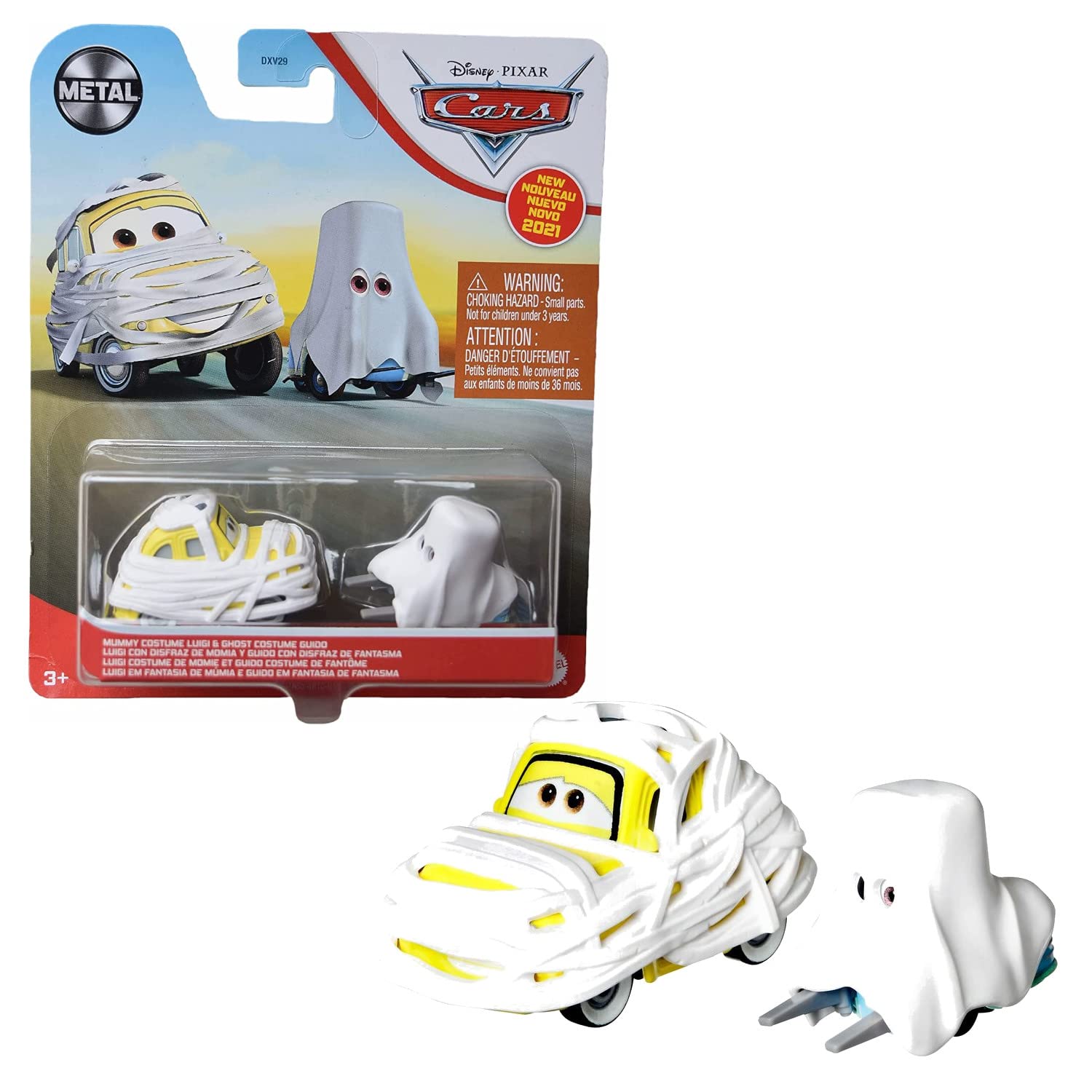 Disney Pixar Cars Mummy Costume Luigi & Ghost Costume Guido