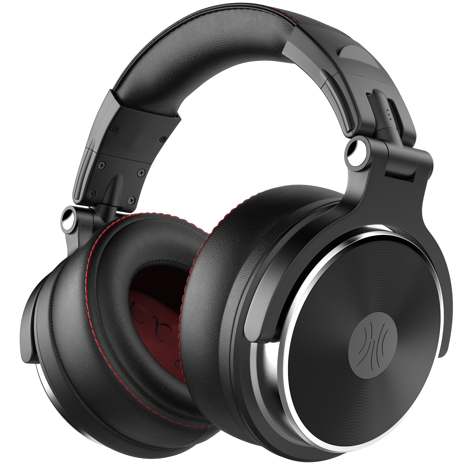 OneOdio Adapter-Free Closed-Back DJ Studio Headphones for Monitoring and Mixing, Protein Leather Earcups, Noise Isolation, 90° Rotatable Housing, Portable Over Ear Stereo (Upgraded Version)-image-7