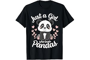 Just A Girl Who Loves Pandas T-Shirt