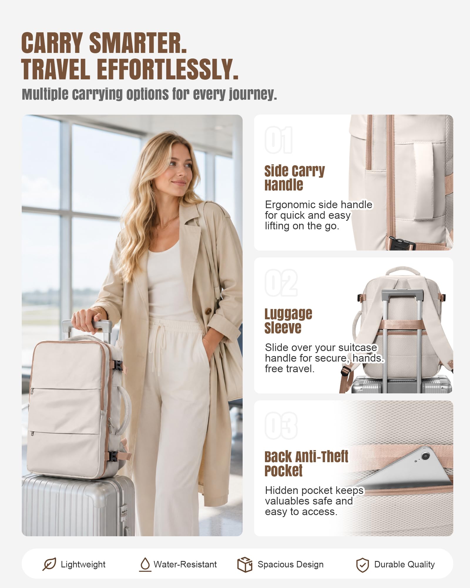 BJLFS Plecak próżniowy torba podróżna z pompką Ryanair torby kabinowe 40 x 30 x 20 cm torba podręczna Wizzair Easyjet Vueling bagaż podręczny worki próżniowe do podróży wodoodporny plecak na laptopa