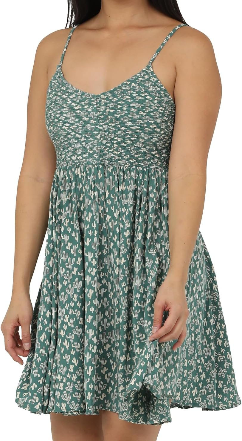 Angie Women's Spaghetti Strap Tiered Dress