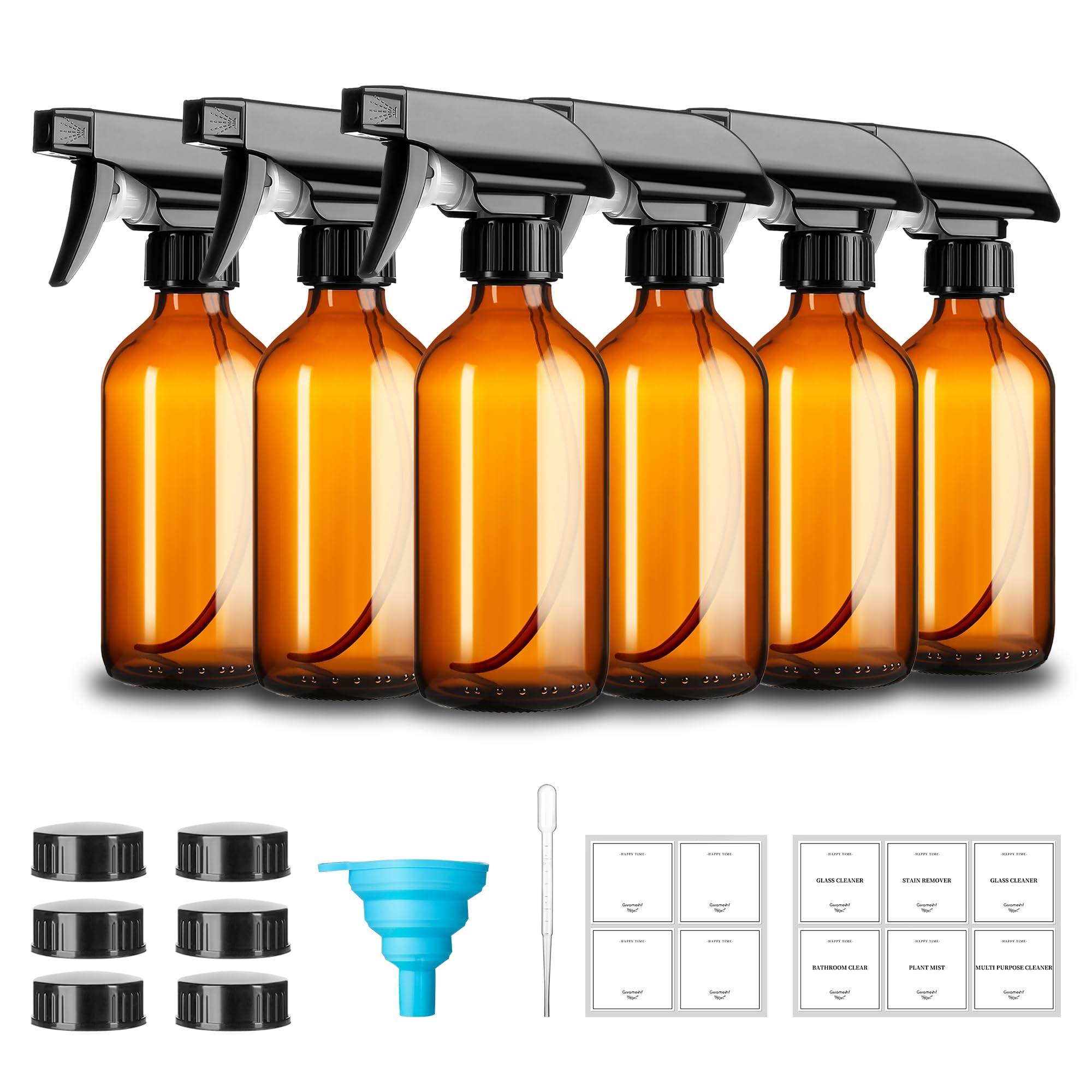 GIVAMEIHF 8 oz Glass Spray Bottles