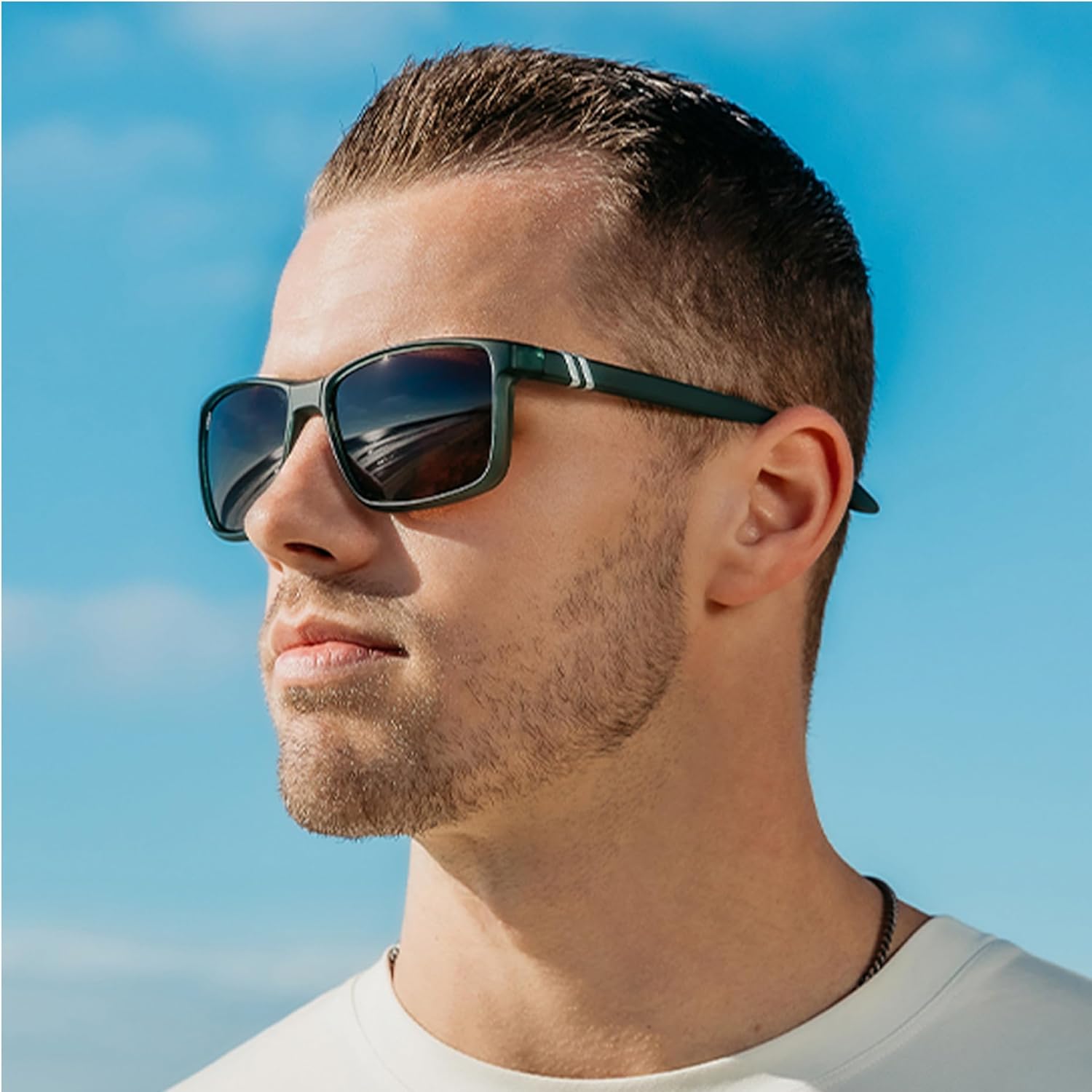 Blenders Eyewear Mesa – Polarized Sunglasses – Modern Wraparound Frames – 100% UV Protection – For Men & Women - Image 6