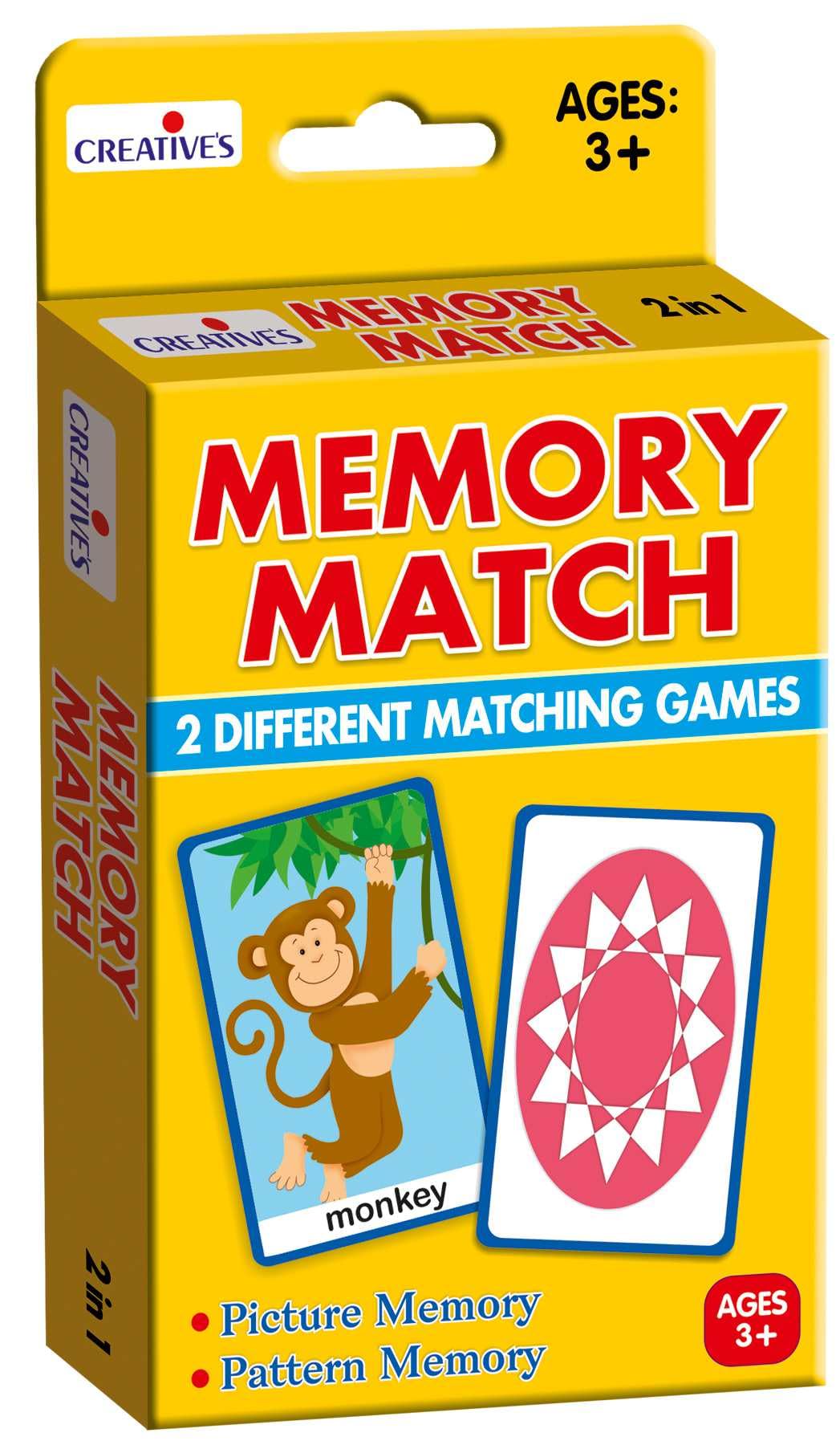 Creative's flash cards memory match