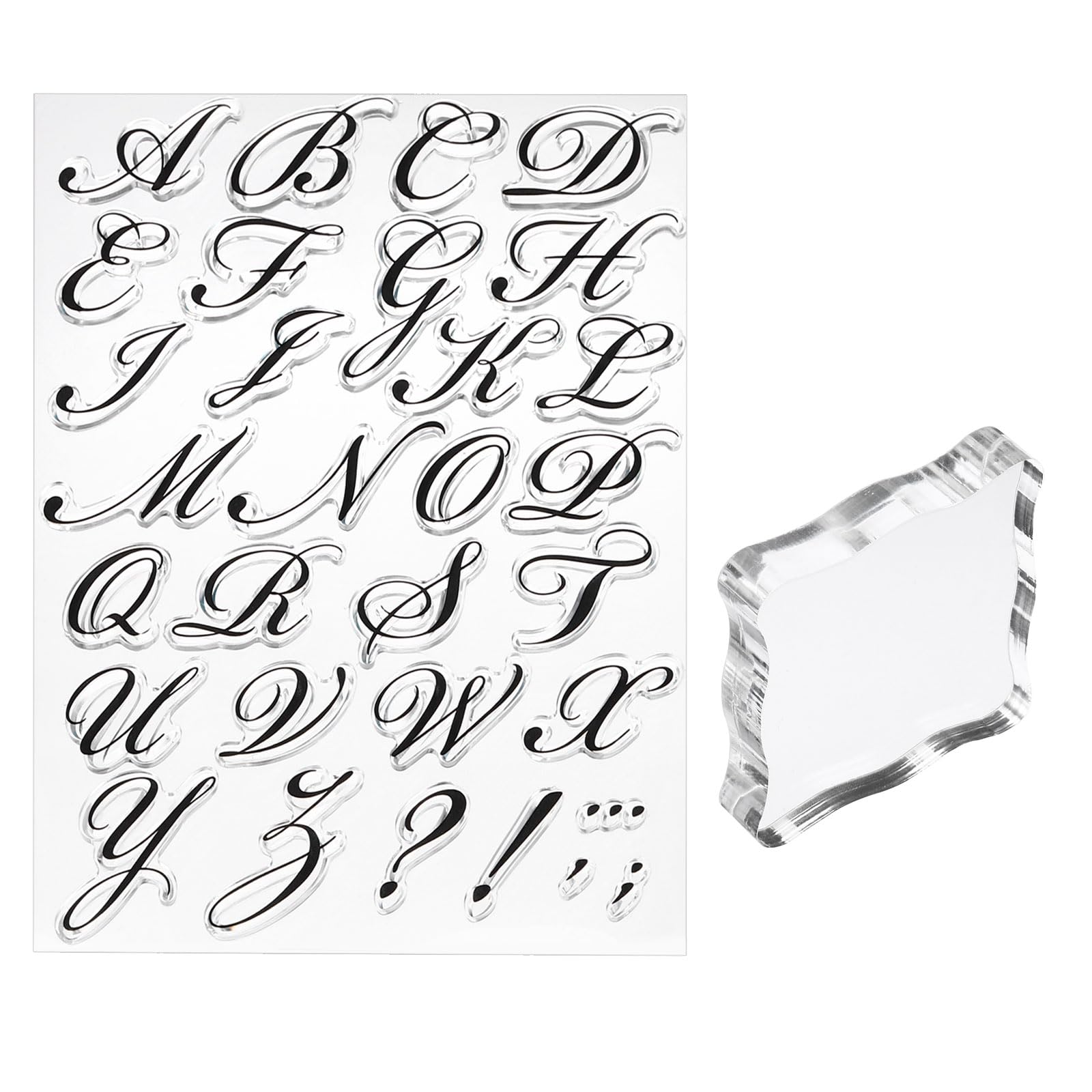 PATIKIL Transparent Silicone Stamps