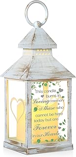 This Candle Burns in Loving Memory of Memorial Wedding Lantern Sympathy Gifts for Loss of Loved One Table Top Remembrance Wedding Decorations